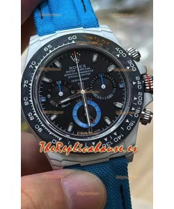 Rolex Cosmograph Daytona Edición DiW RACING AZUL Reloj Fibra de Carbono - Movimiento Cal.4130