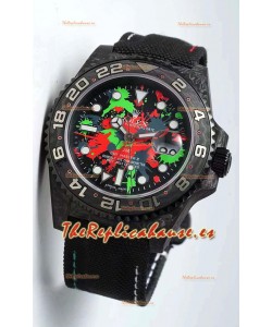 Rolex GMT Masters II DiW Reloj Réplica Suizo a Espejo 1:1