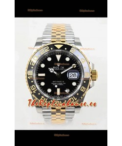 Rolex GMT Masters II M126713GRNR Movimiento Cal.3285 Réplica Suiza - Reloj Ultimate Acero 904L