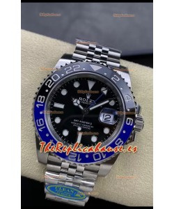 Rolex GMT Masters II 126710BLNR Batman Movimiento Cal.3285 Réplica Suiza - Reloj Acero 904L Ultimate