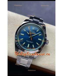 Rolex Milgauss 116400M Reloj Suizo con Dial Azul - Último Reloj Acero 904L