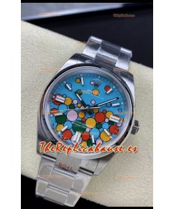 Rolex Oyster Perpetual REF# 124300 Celebration Dial en 36MM Reloj Movimiento Automático ETA 3230
