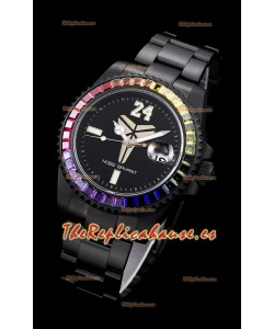 Rolex Submariner Suizo Edición Kobe Bryant Reloj Réplica Suizo Caja en Revestimiento PVD