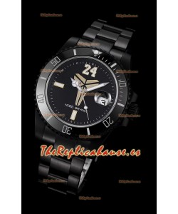 Rolex Submariner Suizo Edición Kobe Bryant Reloj Réplica Suizo Caja en Revestimiento PVD