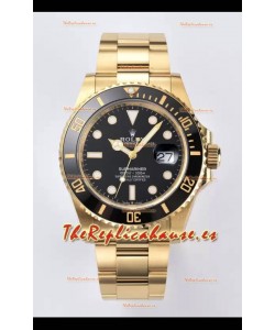Rolex Submariner 41MM Date Cerámica Oro m126618ln - Réplica Espejo 1:1 - Reloj Ultimate Acero 904L
