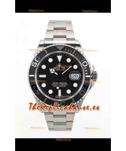 Rolex Yacht-Master 42 Reloj Caja Titanio Ligero (100 Gramos) Réplica en Espejo 1:1