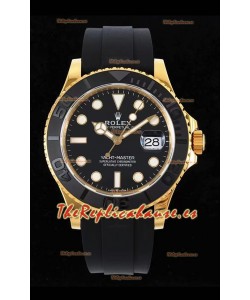 Rolex Yachtmaster 226659 Oro Amarillo 42MM Movimiento Cal.3135 Reloj Réplica Suizo 1:1 Acero 904L