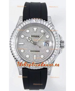 Rolex Yachtmaster 226679TBR Oro Blanco 42MM Cal.3135 Reloj Suizo 1:1 Ultimate Acero 904L