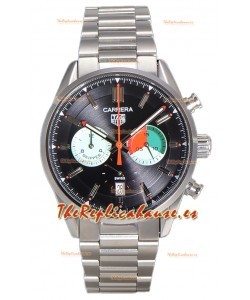 Tag Heuer Carrera Carrera Skipper 39 Cronógrafo Reloj Réplica Cuarzo Suizo