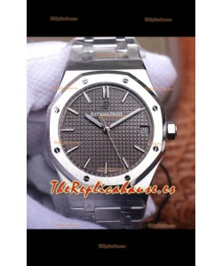 Audemars Piguet Royal Oak Reloj Réplica 1:1 41MM Dial de Acero 904L Gris