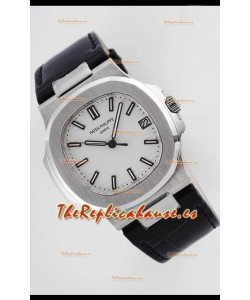 Patek Philippe Nautilus 5711/1A-011 Reloj Réplica Suizo a Espejo 1:1 Dial Blanco Acero 904L
