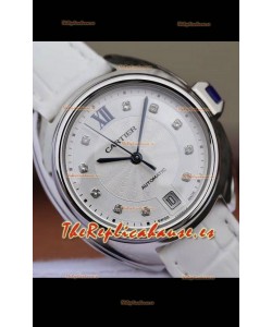 Cle De Cartier Reloj Réplica Suizo Automático en Caja de Acero - 35MM
