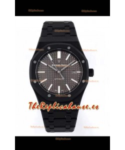 Audemars Piguet Royal Oak PVD Reloj Réplica Suizo con Revestimienvo PVD Movimiento 3120 - Dial Gris