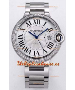 Ballon De Cartier Automatic Reloj Réplica Suizo a espejo 1:1 Caja en Acero 904L - 36MM