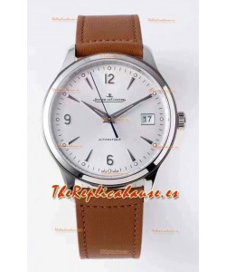 Jaeger LeCoultre Master Control Date Reloj Réplica Suizo a espejo 1:1 en Acero Inoxidable