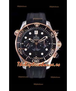 Omega Seamaster Co-Axial Master Chronometer Chronograph Oro Rosado 44MM Reloj Réplica a Espejo