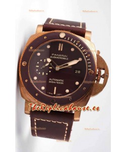 Panerai Submersible PAM968 Bronzo Reloj Réplica Suizo calida Espejo 1:1 Movimiento P9010