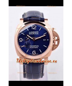 Panerai Luminor Marina PAM1112 Reloj Réplica Suizo calidad Espejo 1:1 Oro Rosado
