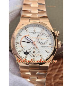 Vacheron Constantin Overseas Power Reserve Reloj Réplica Suizo Caja en Oro Rosado