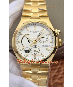 Vacheron Constantin Overseas Power Reserve Reloj Réplica Suizo Caja en Oro Amarillo