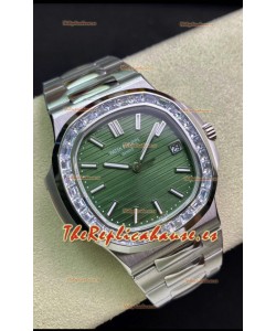 Patek Philippe Nautilus 5711 Acero 904L Actualizado 2023 Reloj Réplica - Dial Verde