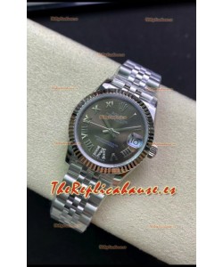 Rolex Datejust 278274 31MM Reloj Réplica Suizo en Acero 904L Dial Gris - Réplica a Espejo 1:1