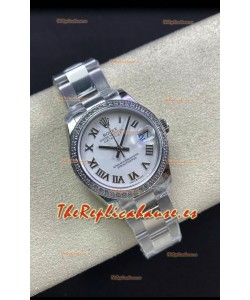 Rolex Datejust 278384 31MM Reloj Réplica Suizo en Acero 904L Dial Blanco - Réplica a Espejo 1:1