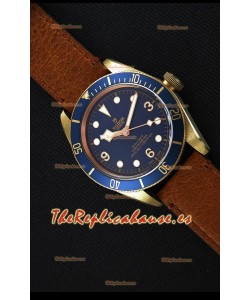Tudor Heritage Bronze Black Bay Blue Bucherer Edición Limitada Reloj Réplica Suizo a Espejo 1:1
