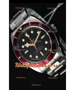 Tudor Heritage Black Bay Red Bezel Reloj Réplica Suizo a Espejo 1:1