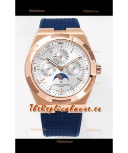 Vacheron Constantin Overseas Edición Tiempo Mundial Dial Gris Reloj Réplica Suizo