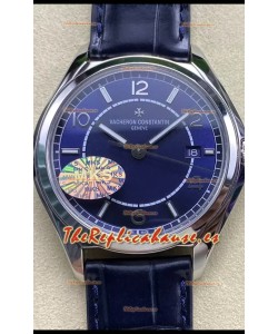 Vacheron Constantin Edición Fiftysix Acero 904L Réplica Espejo 1:1 Dial Azul