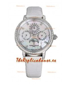 Vacheron Constantin Traditionelle Perpetual Calendar Ultra-Thin Chapado en Oro Rosado