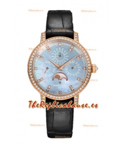 Vacheron Constantin Traditionelle Perpetual Calendar Ultra-Thin Oro Rosado Réplica Suiza 