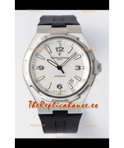 Vacheron Constantin Overseas Réplica Suiza a Espejo 1:1 Dial Blanco - Correa de Goma