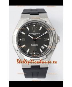 Vacheron Constantin Overseas Réplica Suiza a Espejo 1:1 Dial Gris - Correa Goma