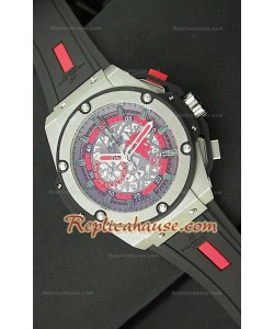 Hublot Big Bang Keng Power Manchester United Reloj Japonés en Acero