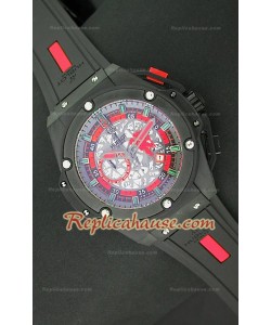 Hublot Big Bang Keng Power Manchester United Reloj Japonés en PVD