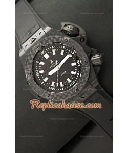 Hublot Big Bang Reloj Japonés Sumergible 4000M de Carbón 