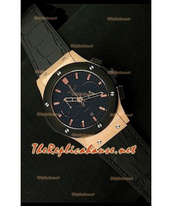 Hublot Vendome Reloj Japonés Oro Rosa y Cronógrafo 