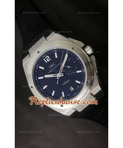 IWC engenieur Reserva de Batería Reproducción Reloj Suizo con Esfera de color Negro 