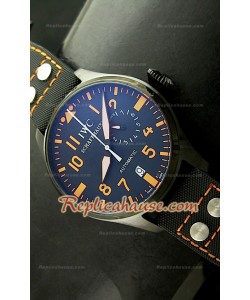 IWC Big Pilot Reloj Suizo en PVD (Sin Sub-Esfera de Función)
