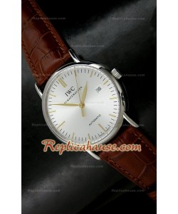 IWC Portofeno ETA 2892bn Reproducción Reloj Suizo de Acero Inoxidable 