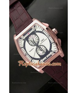 Reloj Japonés en Oro Rosa IWC Da Venci Kurt Klaus Edición Limitada 