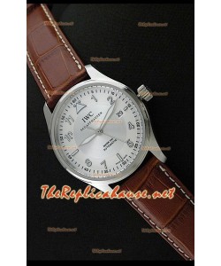 IWC Mark XVI Reproducción Reloj Suizo en Acero - 40MM - Esfera Blanca