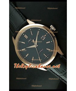 IWC Ingenieur Modified Reloj Suizo Réplica carcasa de oro rosado