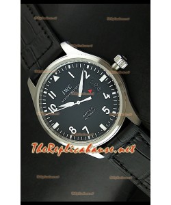 IWC Ingenieur Modified Reloj Suizo Réplica esfera negra