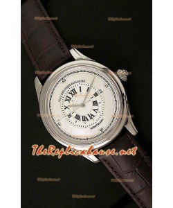 Mont Blanc Mechanique Horlogere Reloj Suizo con Esfera Blanca