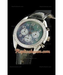 Omega Speedmaster Multicolor Reloj con Esfera Perla - 38MM