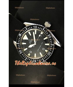 Omega Seamaster 300 Esfera negra Suizo con Malla Marina