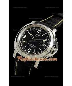 Panerai Lumenor GMT Reloj Suizo - Marcadores Super Luminosos 